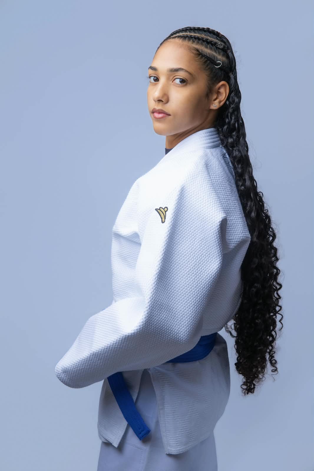 Kimono Trançado Série Ouro Combate - foto do catálogo 3